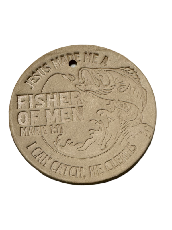 Fisher of Men Leather Car Freshener