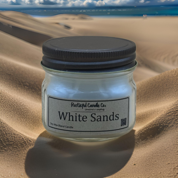 White Sands 4oz Mason Jars