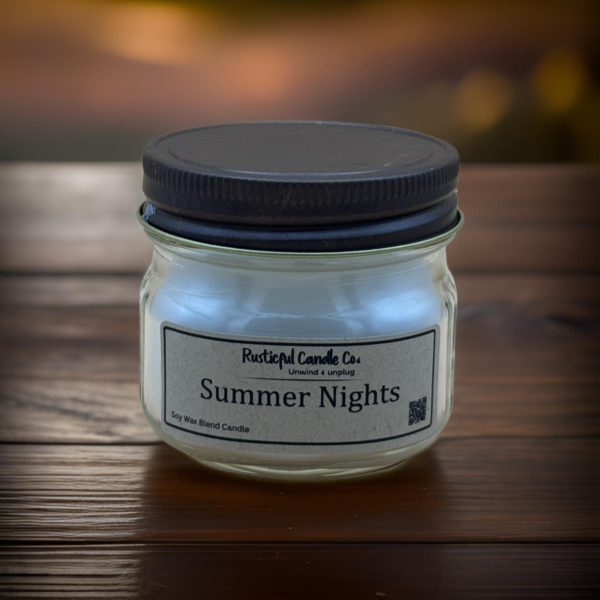 Summer Nights 4oz Mason Jar