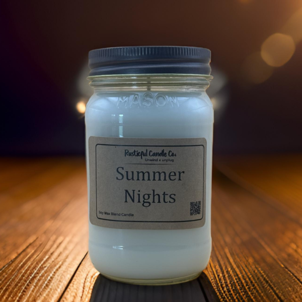 Summer Nights 16oz Mason Jar