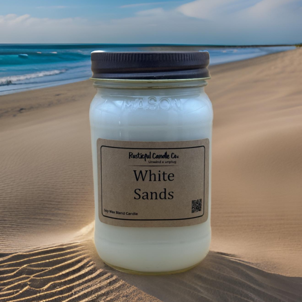 White Sands 16oz Mason Jar