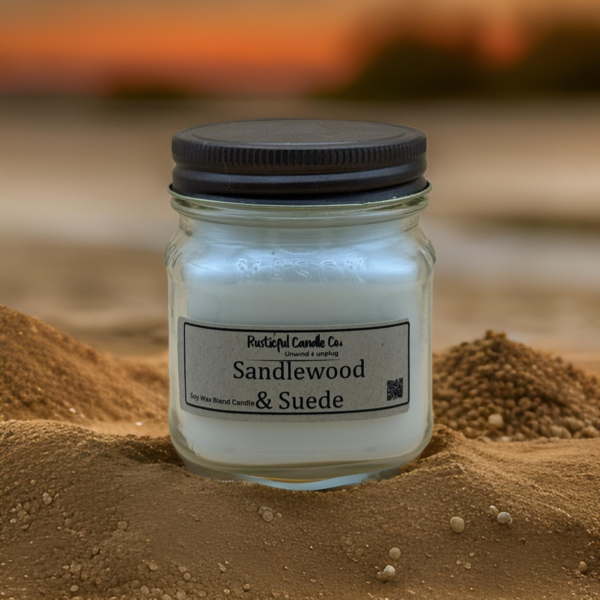 Sandalwood & Suede 8oz