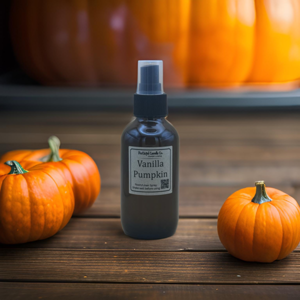 Vanilla Pumpkin 4oz Room/Linen Spray