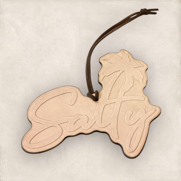 Salty Leather Car Freshener