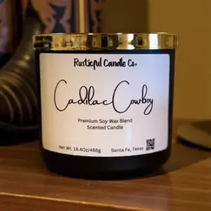 Cadillac Cowboy 3 Wick Scented Candle
