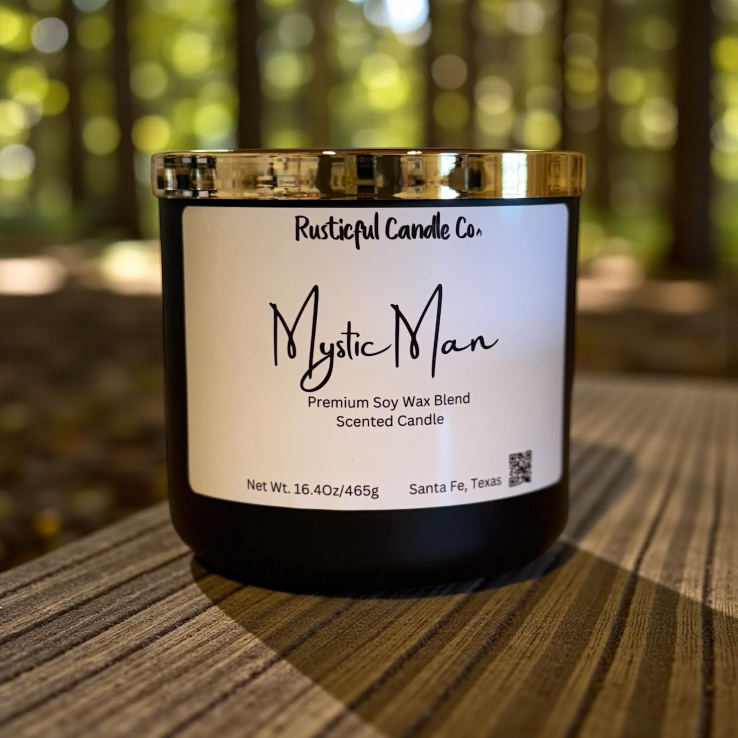 Mystic Man 3 Wick Scented Candle