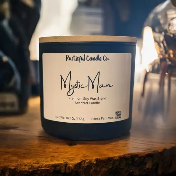 Mystic Man 3 Wick Scented Candle