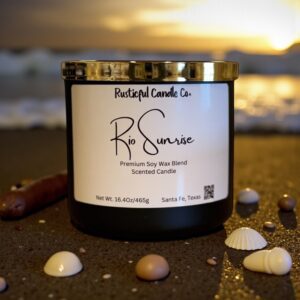 Rio Sunrise 3 Wick Scented Candle