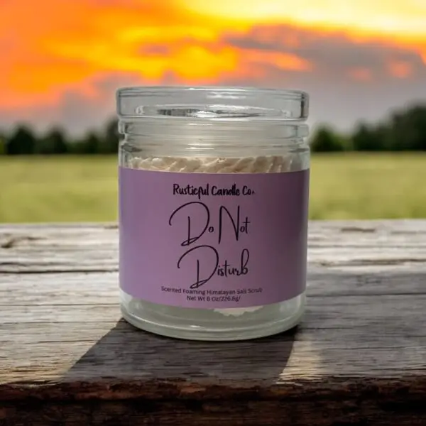 Do Not Disturb Whipped Foaming Himalayan Salt Scrub
