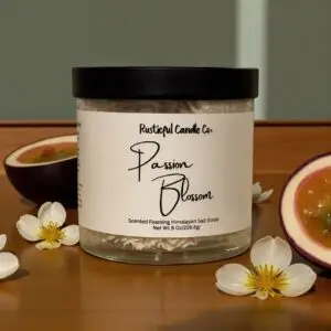 Passion Blossom Scented Whipped Foaming Himalayan Salt Scrub