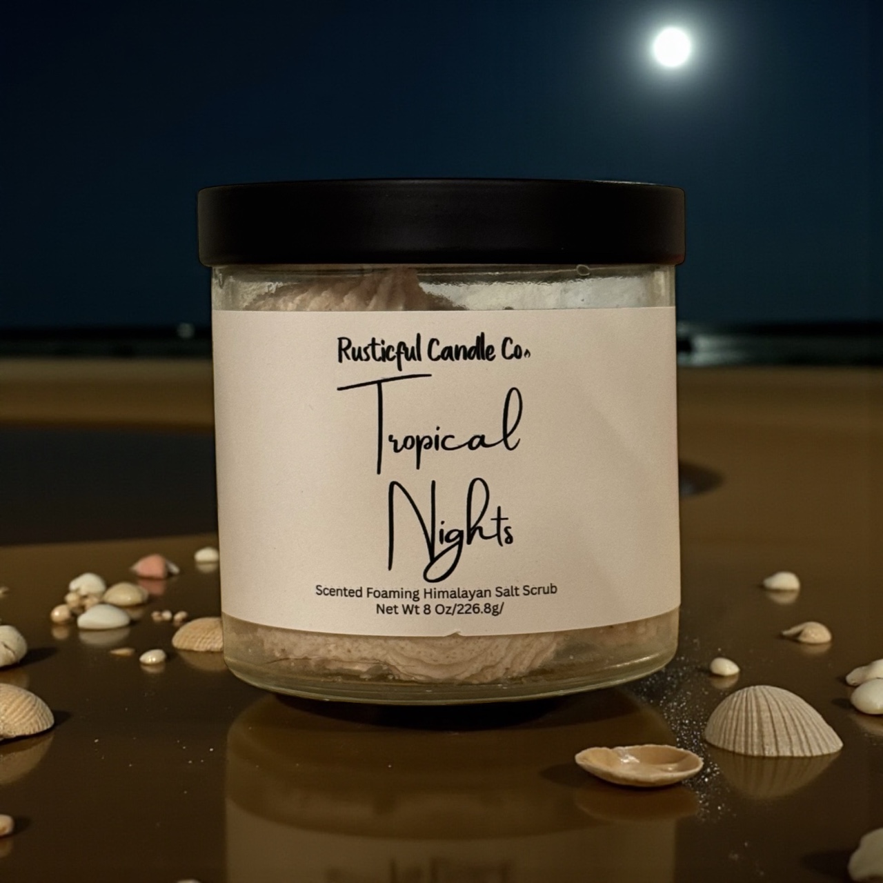 Tropical Nights Scented Himalayan Salt Scrub