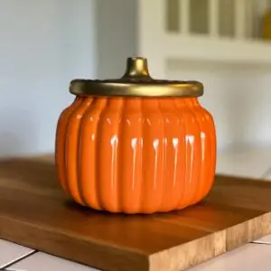 Orange Fall Pumpkin Scented Candle