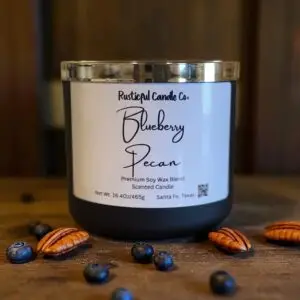 Blueberry Pecan 3 Wick Scented Candle