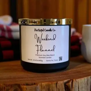Weekend Flannel 3 Wick Scented Candle