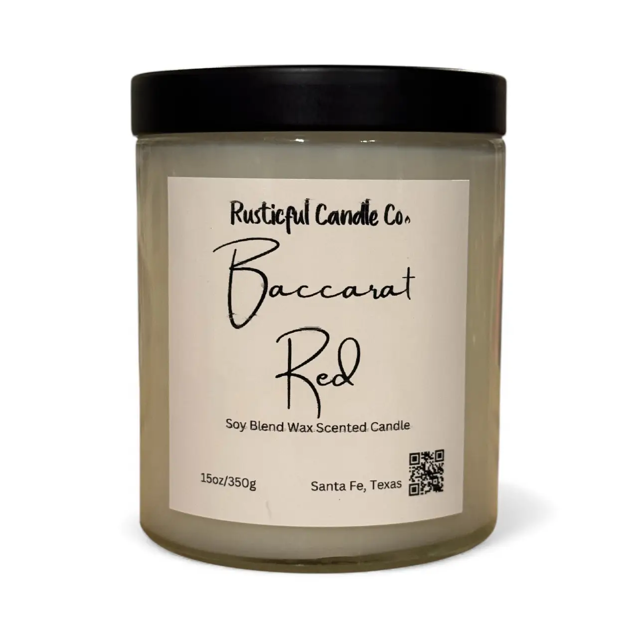 Baccarat Red Scented 2 Wick Candle - Image 2