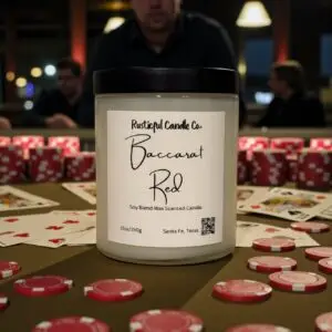Baccarat Red Scented 2 Wick Candle