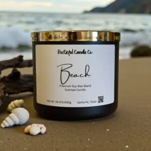 Beach 3 Wick Scented Candle