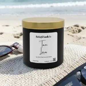 Tan Lines Single Wick Scented Candle