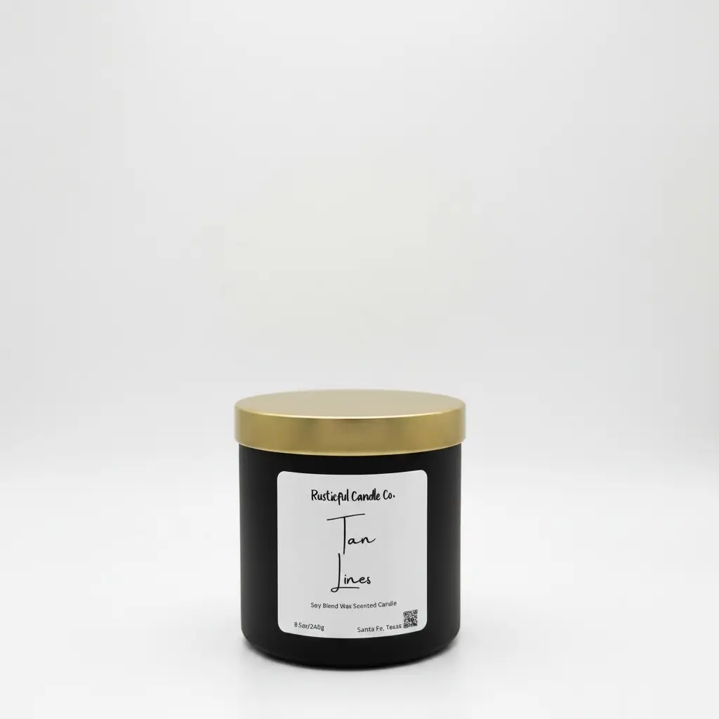 Tan Lines Single Wick Scented Candle